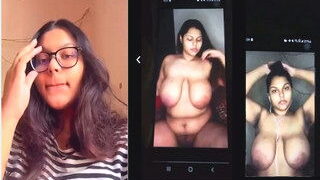 Desi Girl Shows Her Big Boobs On VC