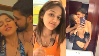 Sexy Desi girl Boobs Pressing and pussy Licking